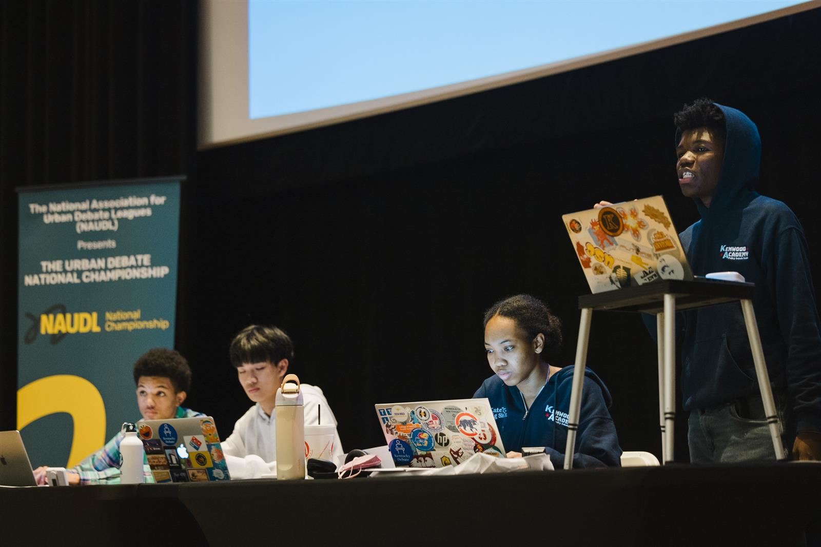 Two Chicago Public Schools Students defending their Debate National Championship title